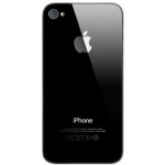 iPhone 4 Back Cover (Black)